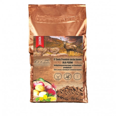 O'CANIS hirv hirssiga, kartulite ja punapeediga kuiv koeratoit 6kg
