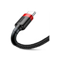 Baseus Cafule USB cable 2 m USB A USB C Black, Red