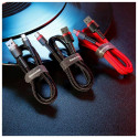 Baseus Cafule USB cable 2 m USB A USB C Black, Red