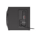 GENESIS Helium 610BT speaker set 60 W PC/Laptop Black, Red 2.1 channels 2-way 30 W Bluetooth