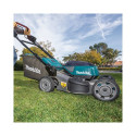 Makita DLM532PT4 muruniiduk lükatav muruniiduk akutoitega must, sinine