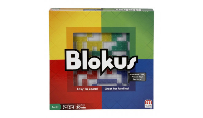 Blokus strateegiamäng peredele lauamäng lastele ja täiskasvanutele värvipimedatele sobivate nuppudeg
