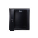 Digitus DN-WU19 12U/450/B rack cabinet Wall mounted rack Black