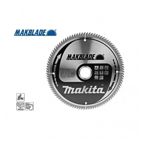 Makita ketassae tera MakBlade 216x30x100Z puidule