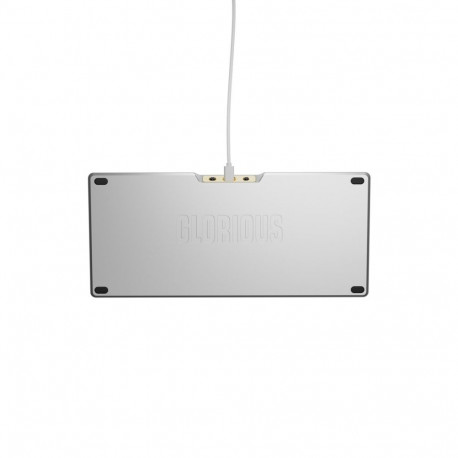 Glorious Gaming GMMK 3 PRO HE 75% eelkoostatud juhtmega hõbedane - US
