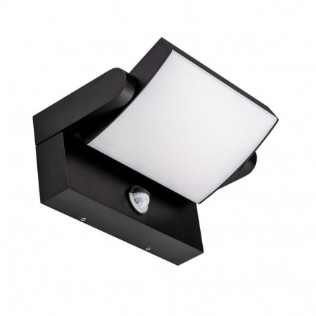 Projector Façade Luminaire V-TAC 17W LED Motion Sensor Black IP65 VT-11020-120-B 4000K 2520lm