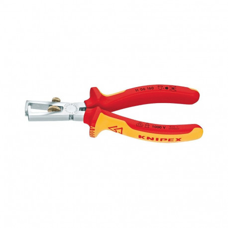 Knipex juhtmekoorimistangid 11 06 160, oranž, punane