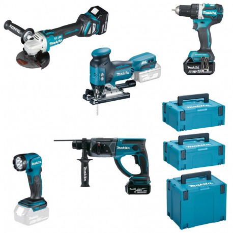 Makita DLX5044TJ juhtmevaba kombokomplekt
