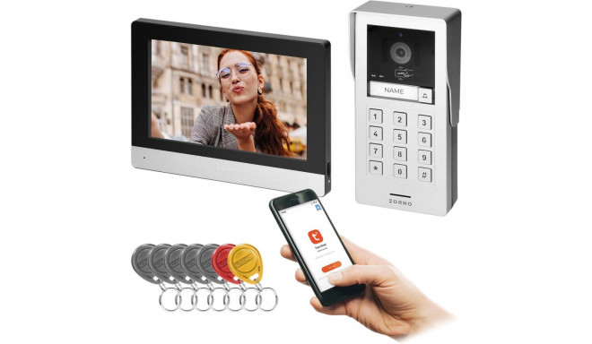 2-wire video intercom ORNO OR-VID-MA-1080/B