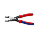 Knipex 13 72 200 ME kaablikoorija must, sinine, punane, roostevaba teras