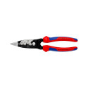Knipex 13 72 200 ME kaablikoorija must, sinine, punane, roostevaba teras