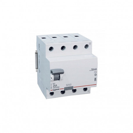Residual current circuit breaker Legrand 4P 25A 0.03A type AC P304 RX3