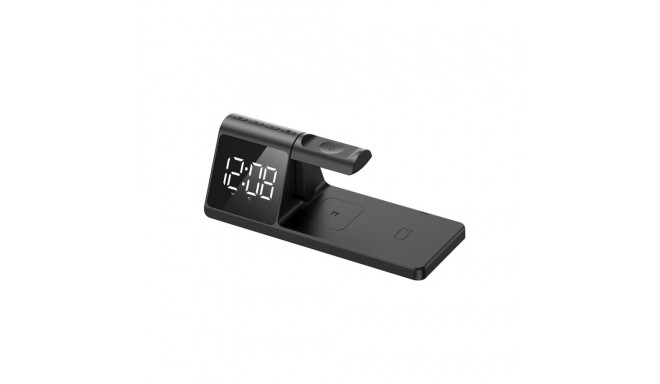 Havit W3042 - 3 in 1 juhtmevaba laadimisjaam, must