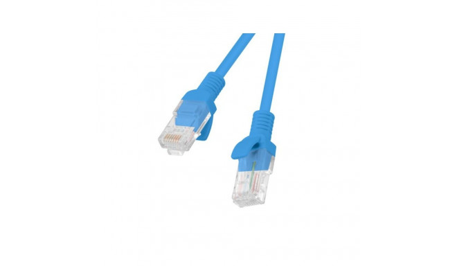 PATCHCORD KAT.6 UTP 0.5M NIEBIESKI FLUKE PASSED LANBERG 10-PACK