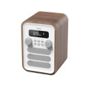 Denver DAB-48WHITE Personal Digital White, Wood