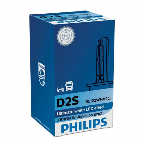 Bulb D2S 85V 35W P32D-2 WhiteVision gen2, valge 50