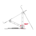 Unitek OT180SL01 360° reguleeritav sülearvuti alus 10-16"