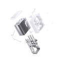 Jonsbo CR-1400 EVO Processor Air cooler 9.2 cm White 1 pc(s)