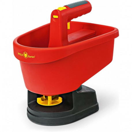 WE-B battery-operated seed drill for grass and fertilizer