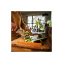 Fiskars 1057550 köögi lõikelaud ristkülikukujuline bambus, plast bambus, must