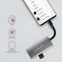 Axagon HMC-4G2 liidese jaotur USB 3.2 Gen 2 (3.1 Gen 2) Type-C 10000 Mbit/s hall