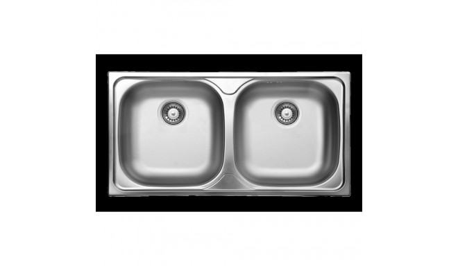 2-kausiline terasest valamu