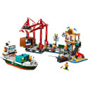 LEGO CITY 60422 mereäärne sadam kaubalaevaga