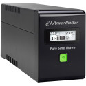PowerWalker VI 800 SW FR katkestusteta toiteallikas (UPS) Line-Interactive 0.8 kVA 480 W 2 vooluvõrg