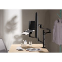 Gembird MA-DA-04 monitori kinnitus / alus 81,3 cm (32") lauamust