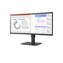LG 34BQ77QB-B computer monitor 86.4 cm (34") 3440 x 1440 pixels UltraWide Quad HD LED Black
