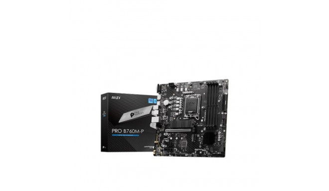 MSI PRO B760M-P motherboard Intel B760 LGA 1700 micro ATX