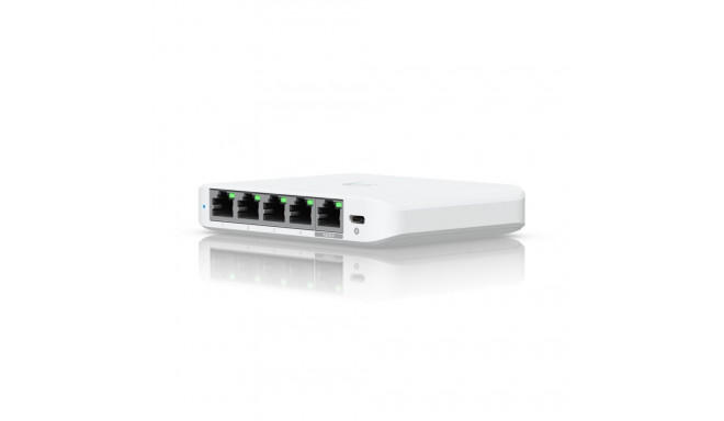 Ubiquiti UniFi Flex Mini 2.5G Managed 2.5G Ethernet (100/1000/2500) Power over Ethernet (PoE) Deskto