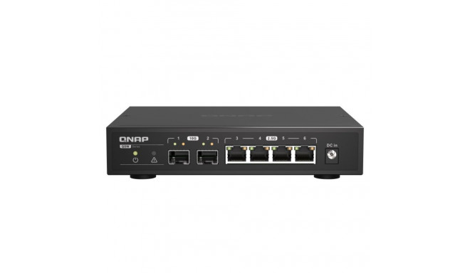 QNAP QSW-2104-2S network switch Unmanaged 2.5G Ethernet Black