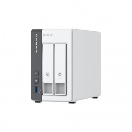 QNAP NAS-server TS-216G torn Cortex-A55 4GB 0TB, valge