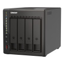 QNAP TS-453E NAS Tower Intel® Celeron® J6412 8 GB 0 TB QNAP QTS Black