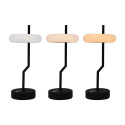 Techly I-LAMP-TABLE2 laualamp vahetamatu pirniga 2 W LED must, valge