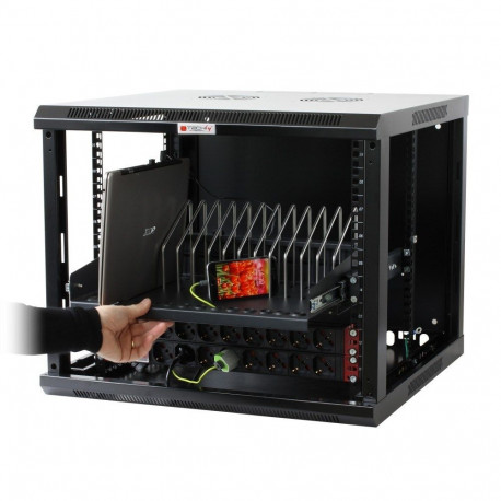 Techly I-CABINET-TRAY14BK rack accessory Rack shelf