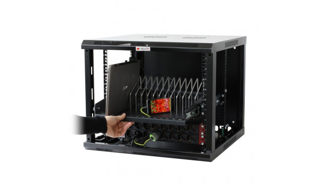 Techly I-CABINET-TRAY14BK rack accessory Rack shelf