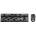 Manhattan 178990 keyboard Mouse included Universal RF Wireless Black