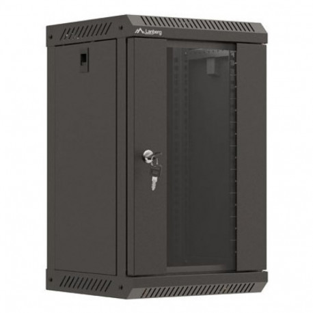 Lanberg rack-kapp WF11-3309-10B 9U seinakinnitusega, must