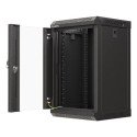 Lanberg WF11-3309-10B rack cabinet 9U Wall mounted rack Black