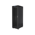 Lanberg FF01-8227-23BL rack cabinet 27U Freestanding rack Black