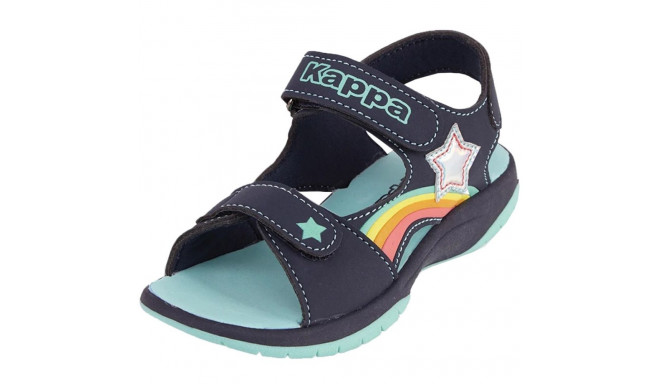 Kappa Pelangi G Sandals Navy Blue & Mint 261042K 6737 31