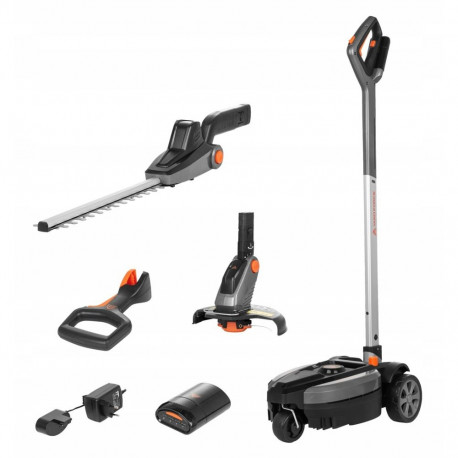 3in1, 12V, 4.0 Ah, lawn mower, shears, trimming.