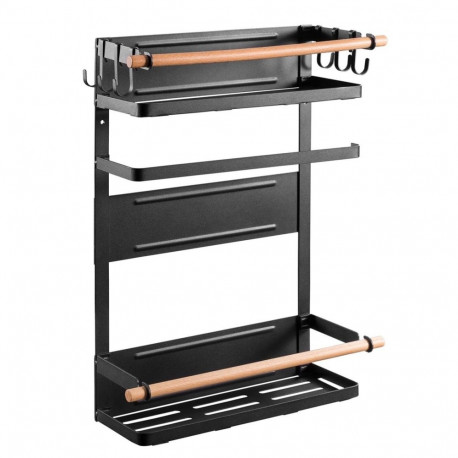 Magnetic shelf for fridge / washing machine Maclean, black, 12kg max, MC-910