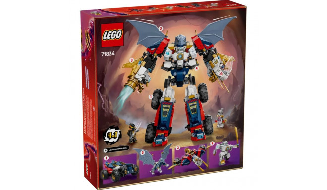 LEGO NINJAGO 71834 Zane'i ülim kombineeritav mehhanism