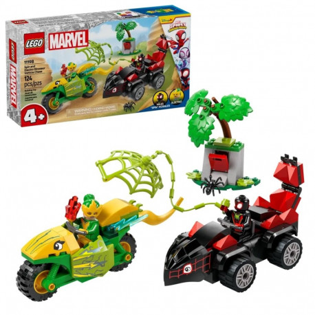 LEGO MARVEL 11198 Spin ja Electro dinosauruse sõiduki jälitus