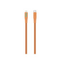 Havit CB6255 - USB laadimiskaabel tüüp C Lightning, 1 m (oranž)