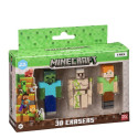 Minecraft 3D Kustutuskummid - 3 tk Ver.C
