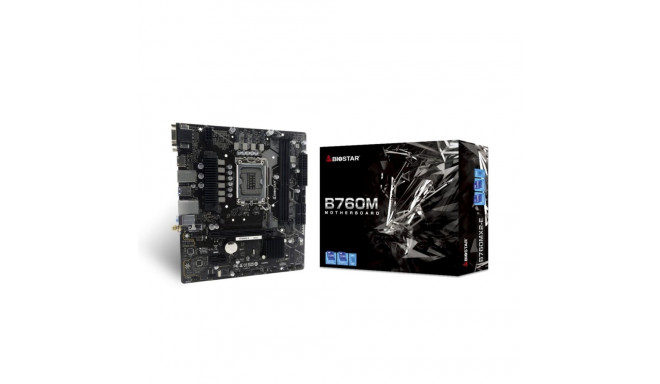 Biostar B760MX2-E D4 motherboard Intel B760 LGA 1700 micro ATX